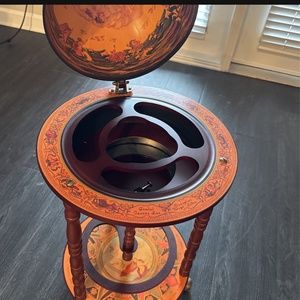 Globe Bar Cart